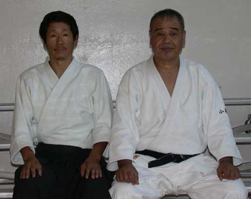 Senseis Toyota and Tejeri